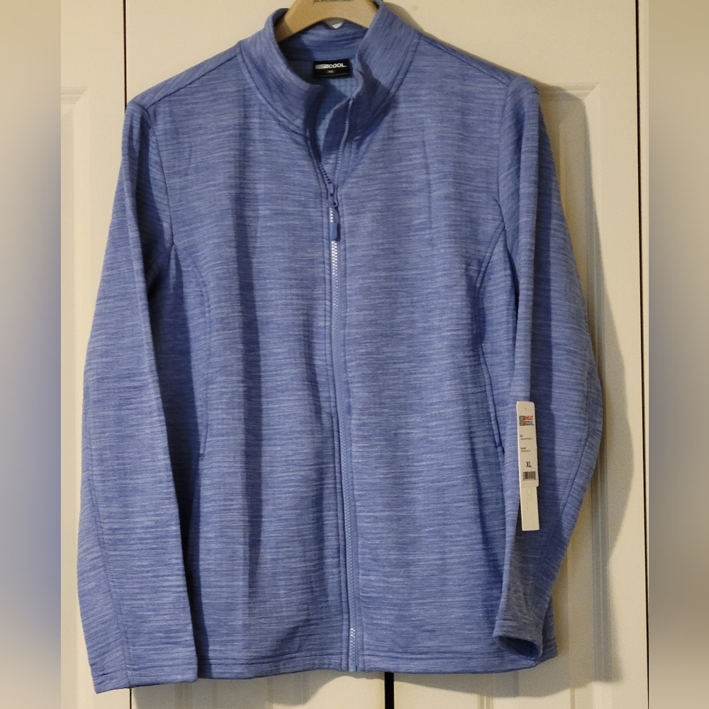 32 Degrees Women's Grid Tech Full Zip Spring Outerwear - XL NWT